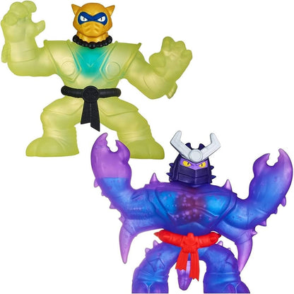 Goo Jit Zu Toys Heroes of Goo Jit Zu Goo Shifters S7 Versus Pk - Liquid Gold Pantaro Vs Shadow Orb Scorpius