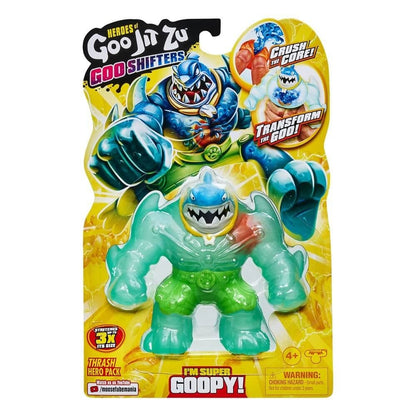 Goo Jit Zu Toys Heroes of Goo Jit Zu Goo Shifters Thrash Figure (12 cm)