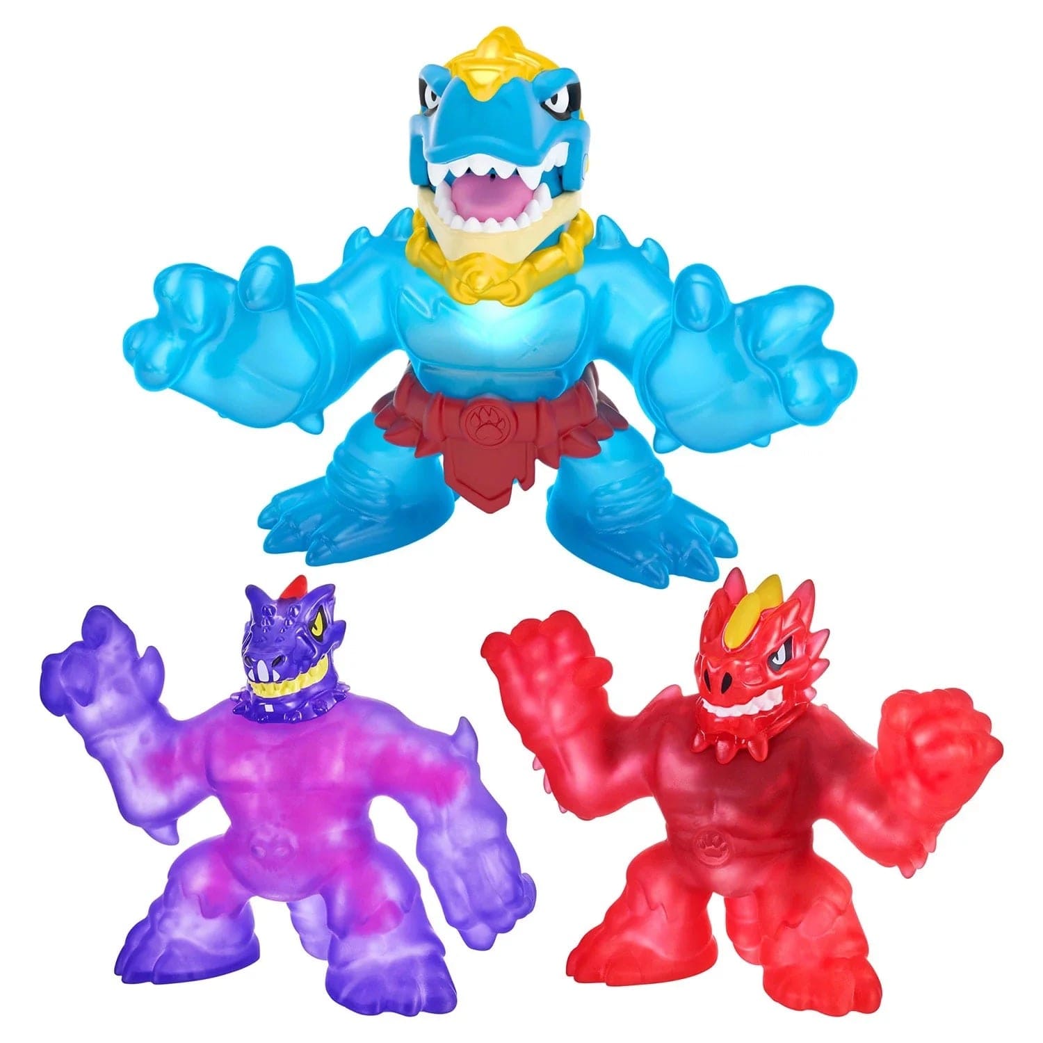 Heroes of Goo Jit Zu Ultra Raptor Dino Figure Set (Pack of 3
