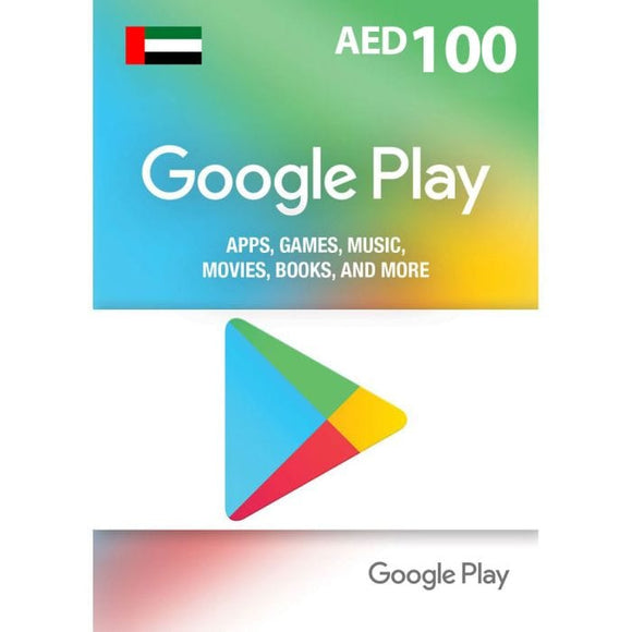 Google Gift Cards Google Play AED100 (UAE)