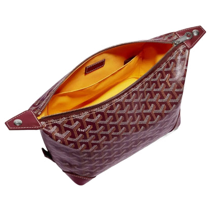 Goyard Bowling 25 Toiletry Bag - Burgundy