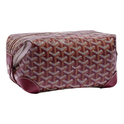 Goyard Bowling 25 Toiletry Bag - Burgundy