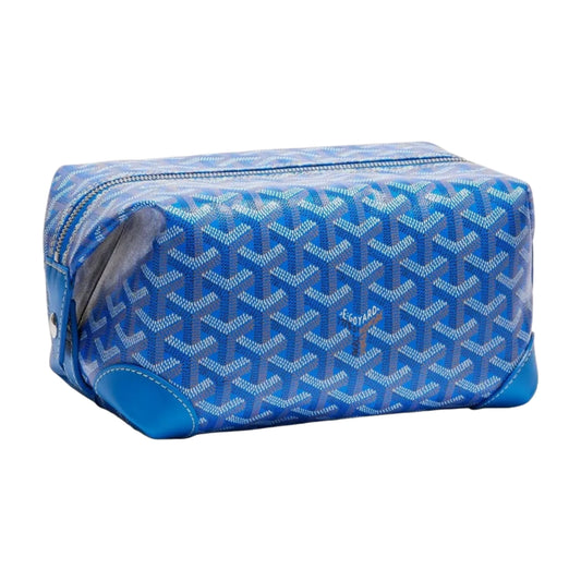 Goyard Bowling 25 Toiletry Bag - Sky Blue