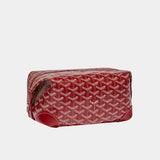 Goyard Bowling 25 Toiletry Bag "Red"