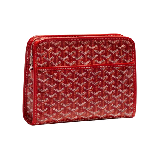 Goyard Jouvence Toiletry Bag - MM Red