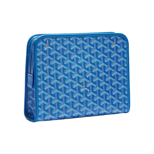 Goyard Jouvence Toiletry Bag - MM Sky Blue