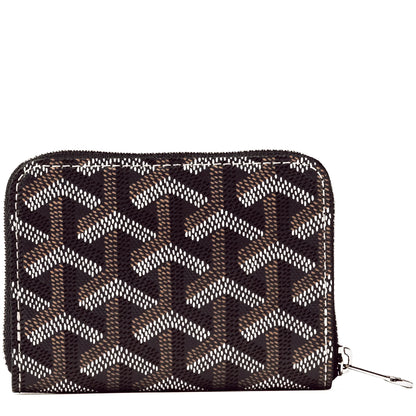 Goyard Matignon Mini Wallet - Black Tan