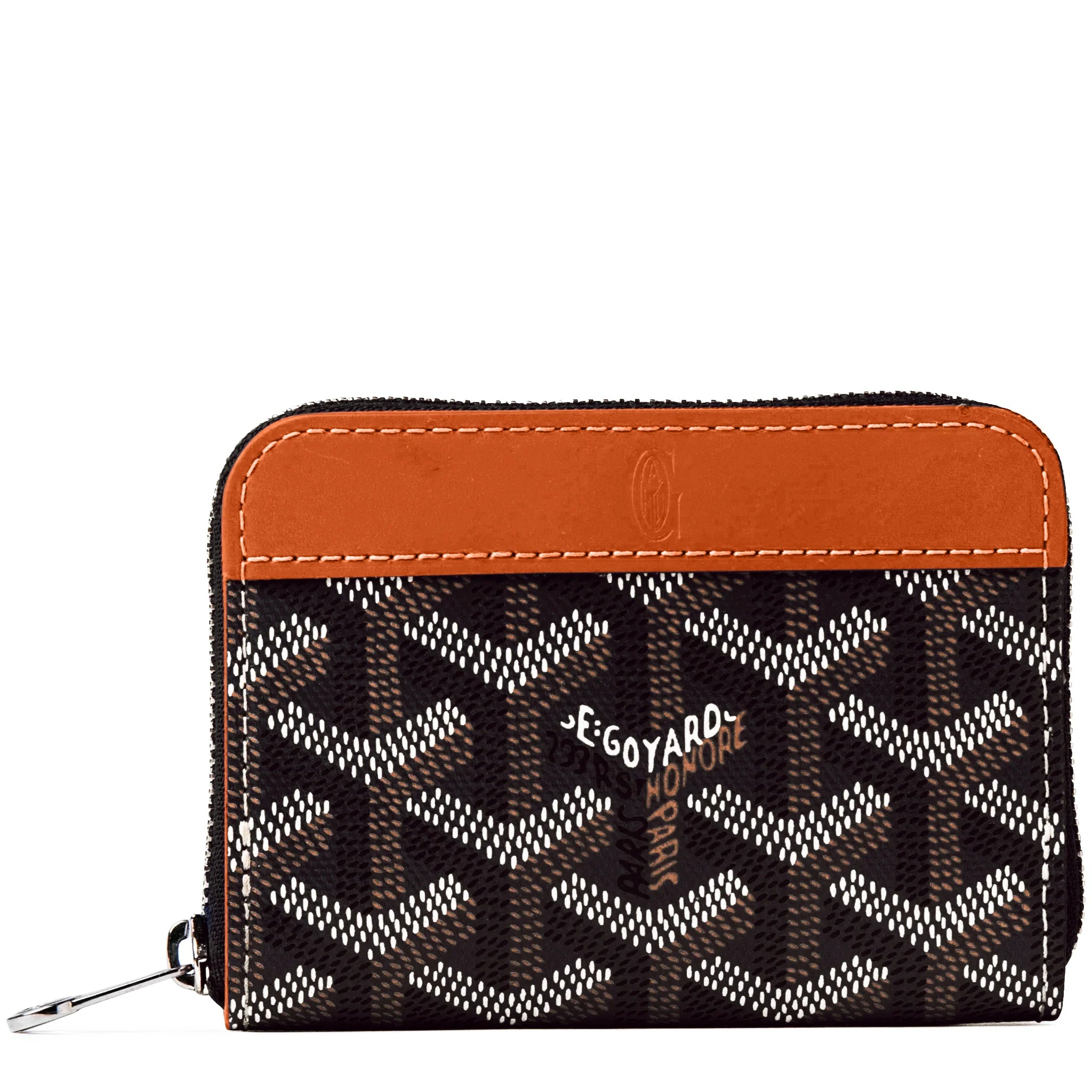 Goyard Matignon Mini Wallet - Black Tan
