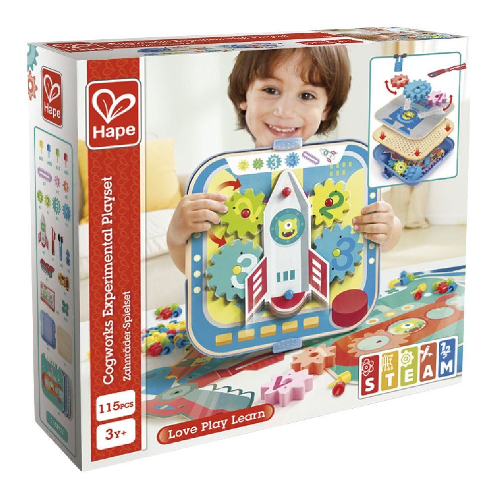 Hape Art & Craft Kits Cogworks Experimental Playset