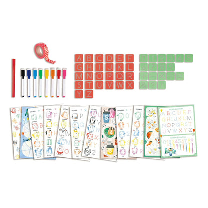 Hape Art & Craft Kits Letters and Numbers Tracing