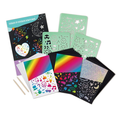 Hape Art & Craft Kits Oodles of Doodles Scratching