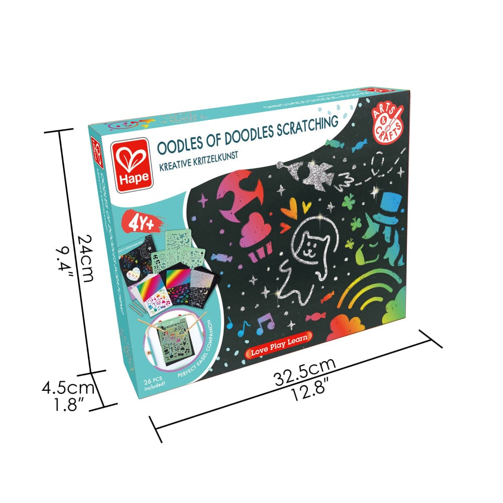 Hape Art & Craft Kits Oodles of Doodles Scratching