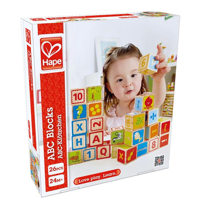 Hape B.toys ABC Blocks