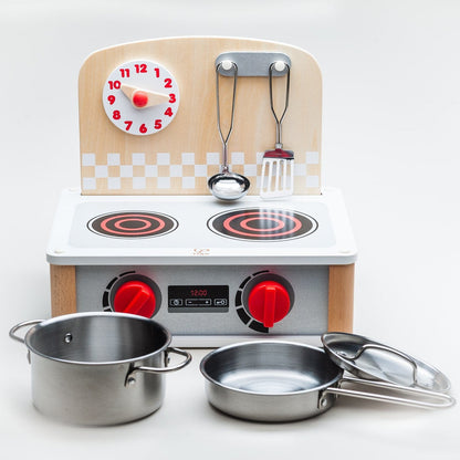 Hape Toys 2-in-1 Kitchen & Grill Set