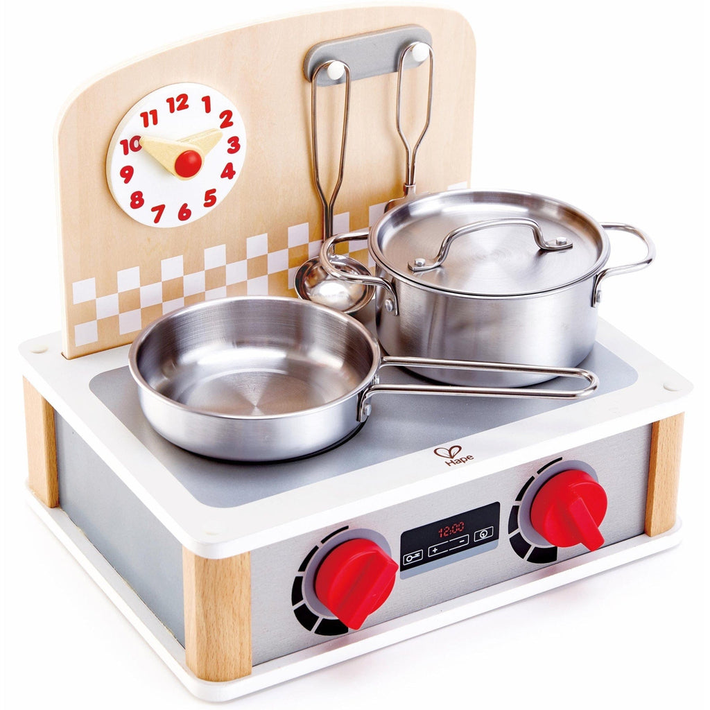 Hape Toys 2-in-1 Kitchen & Grill Set