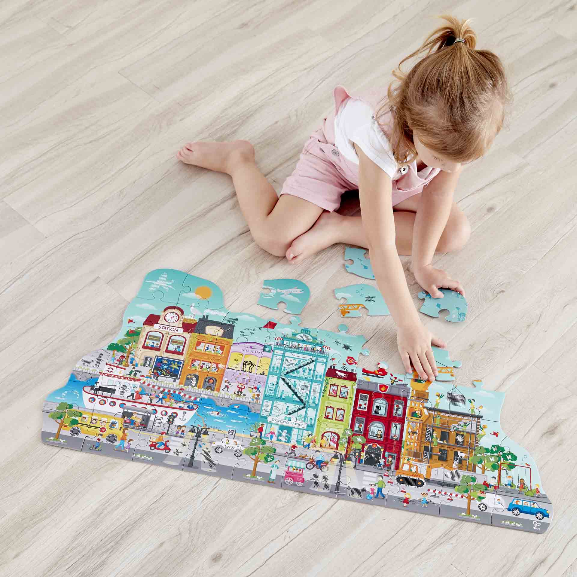 Hape Toys Animated City Puzzle