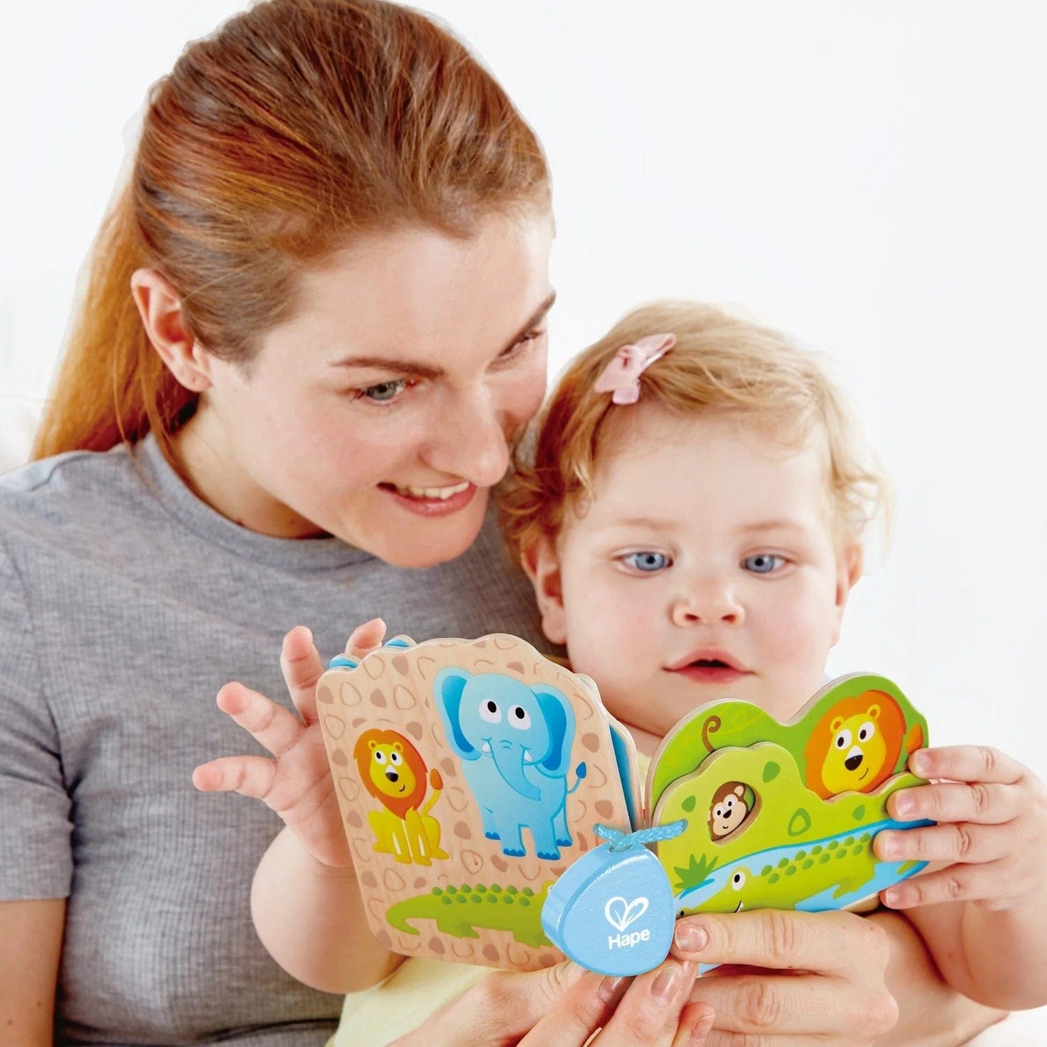 Hape Toys Baby's Wild Animal Book
