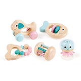 Hape Toys Baby-to-Toddler Sensory Gift Set