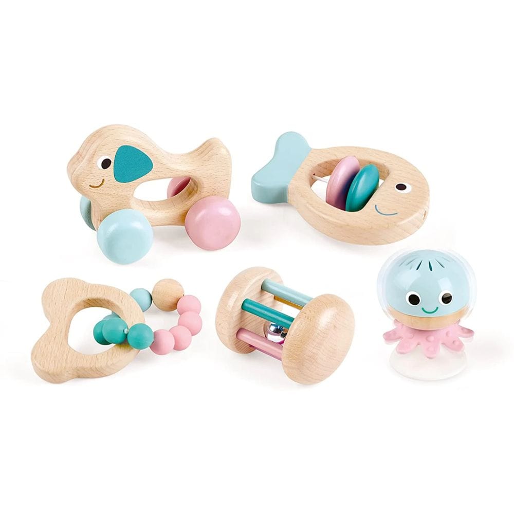 Hape Toys Baby-to-Toddler Sensory Gift Set
