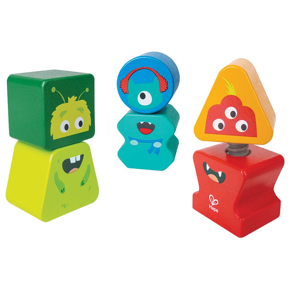 Hape Toys Building Block Monster Buddies