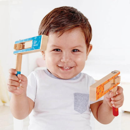 Hape Toys Cheer-along Noisemakers - blue