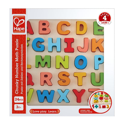 Hape Toys Chunky Alphabet Puzzle