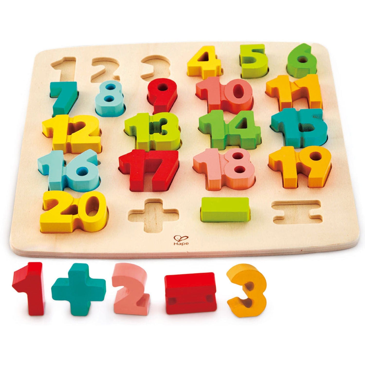Hape Toys Chunky Number Math Puzzle