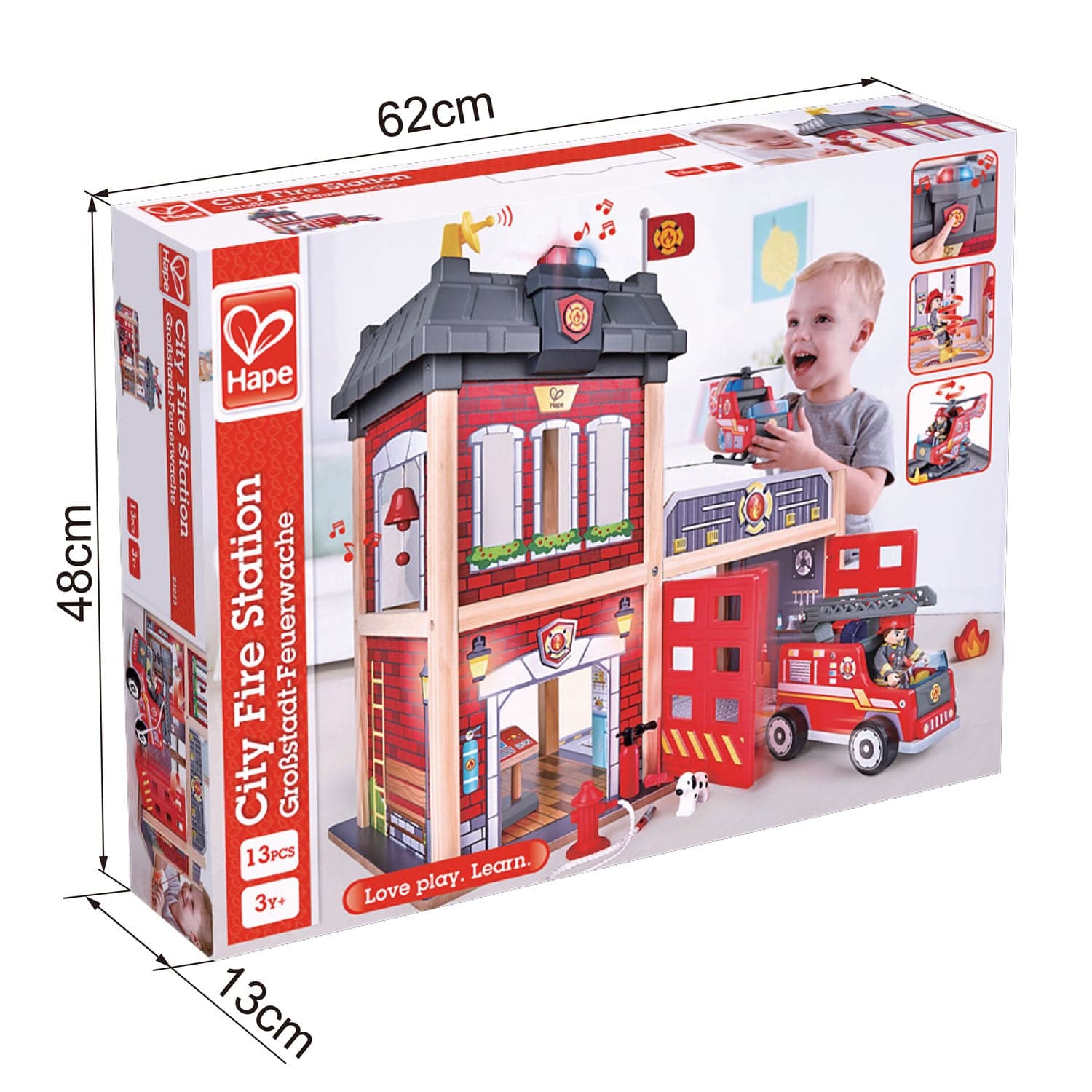 Hape Toys City Fire Station