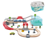 Hape Toys City Train Bucket Set