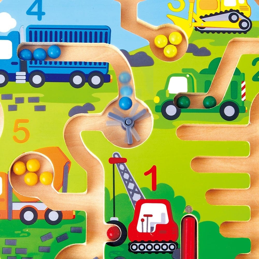 Hape Toys Construction & Number Maze
