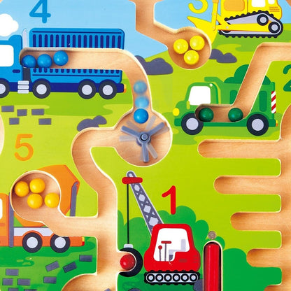 Hape Toys Construction & Number Maze