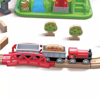 Hape Toys Countryside Train Bucket Set