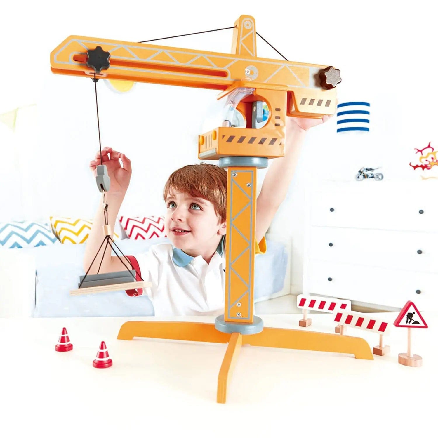 Hape Toys Crane Lift