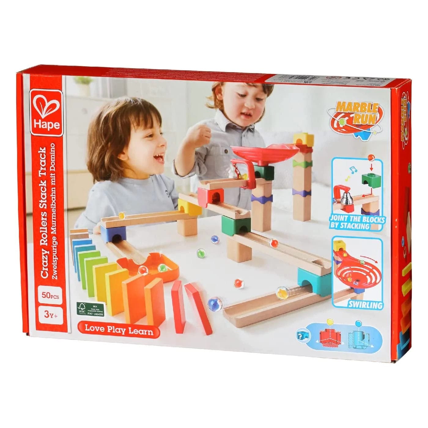 Hape Toys Crazy Rollers Stack Track