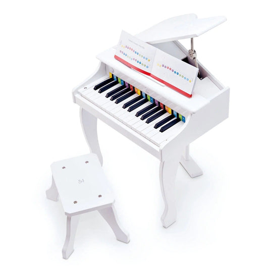 Hape Toys Deluxe Grand Piano / White