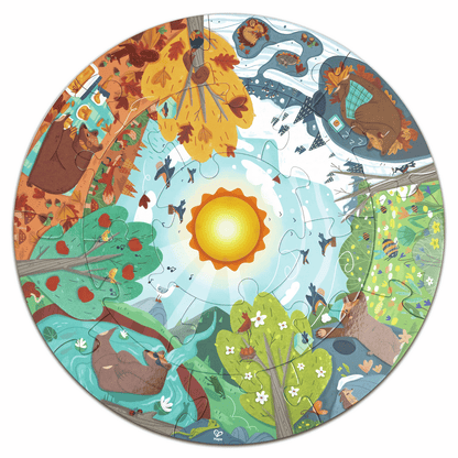 Hape Toys Four Seasons Puzzle