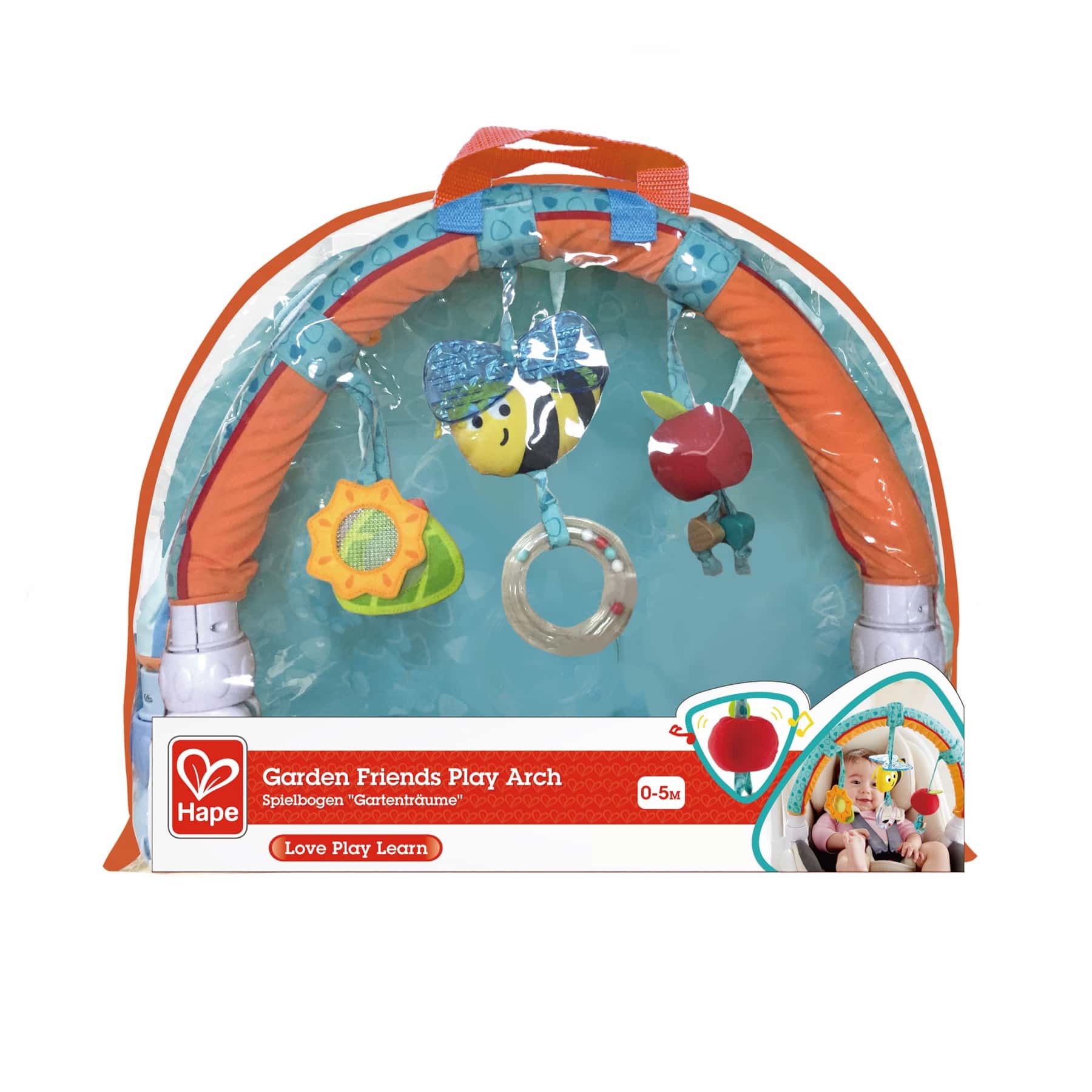Hape Toys Garden Friends Play Arch