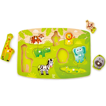 Hape Toys Jungle Peg Puzzle