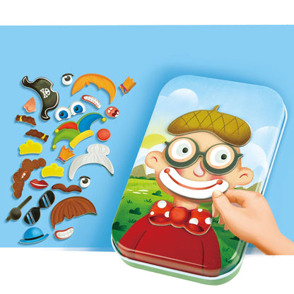 Hape Toys Magnetic Funny Face