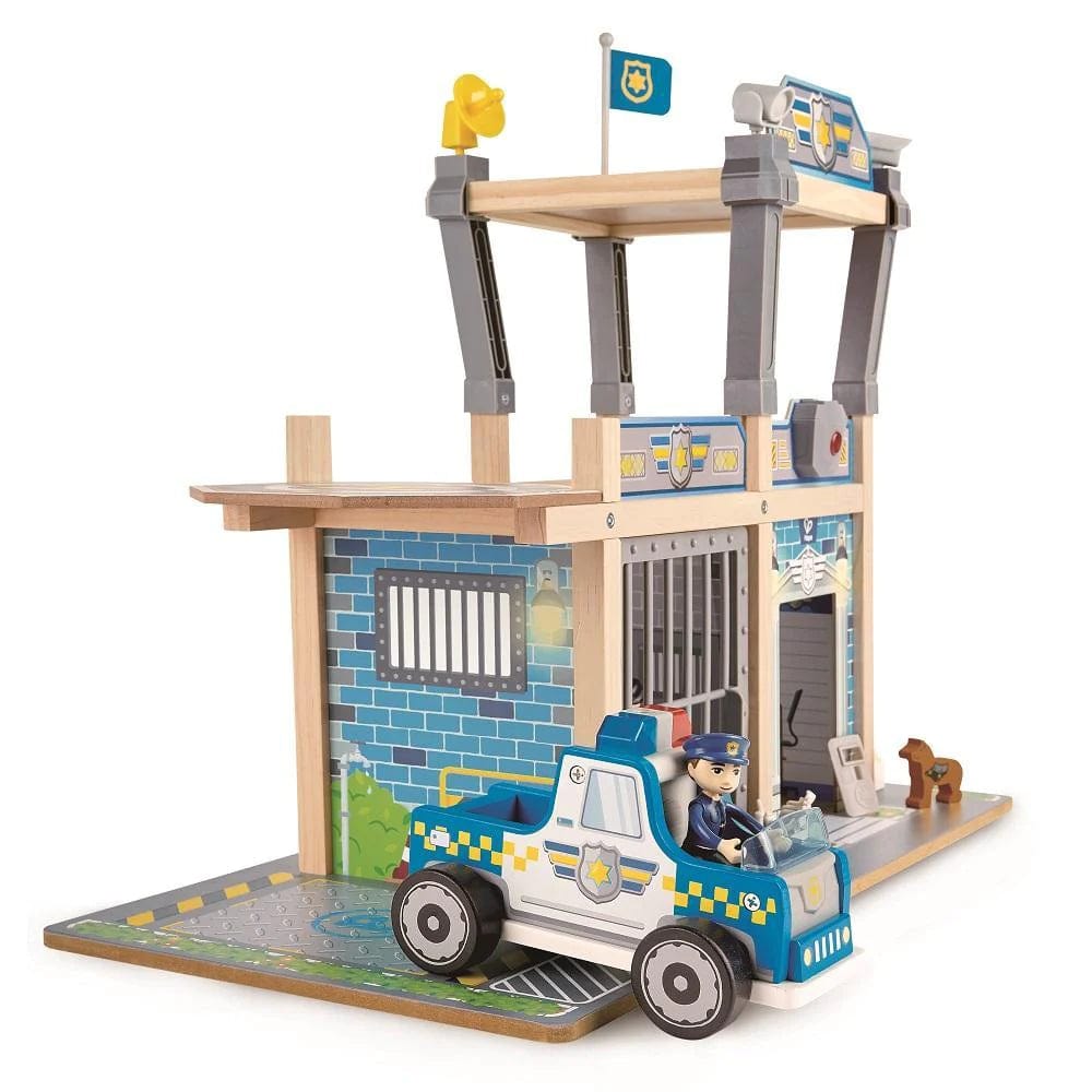 Hape Toys Metro Police Dept Playset