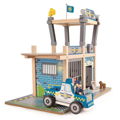 Hape Toys Metro Police Dept Playset