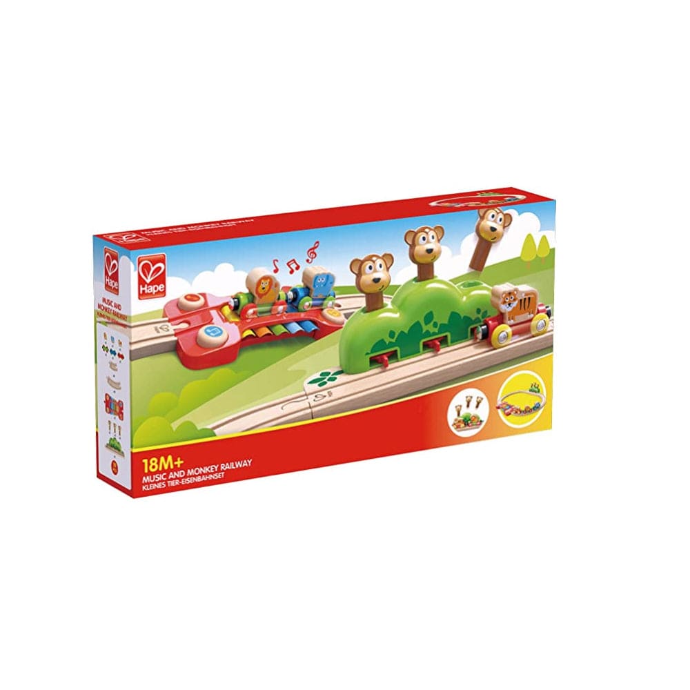 Hape Toys Music and Monkey Railway