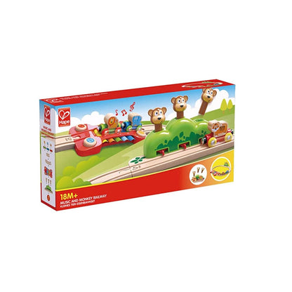 Hape Toys Music and Monkey Railway