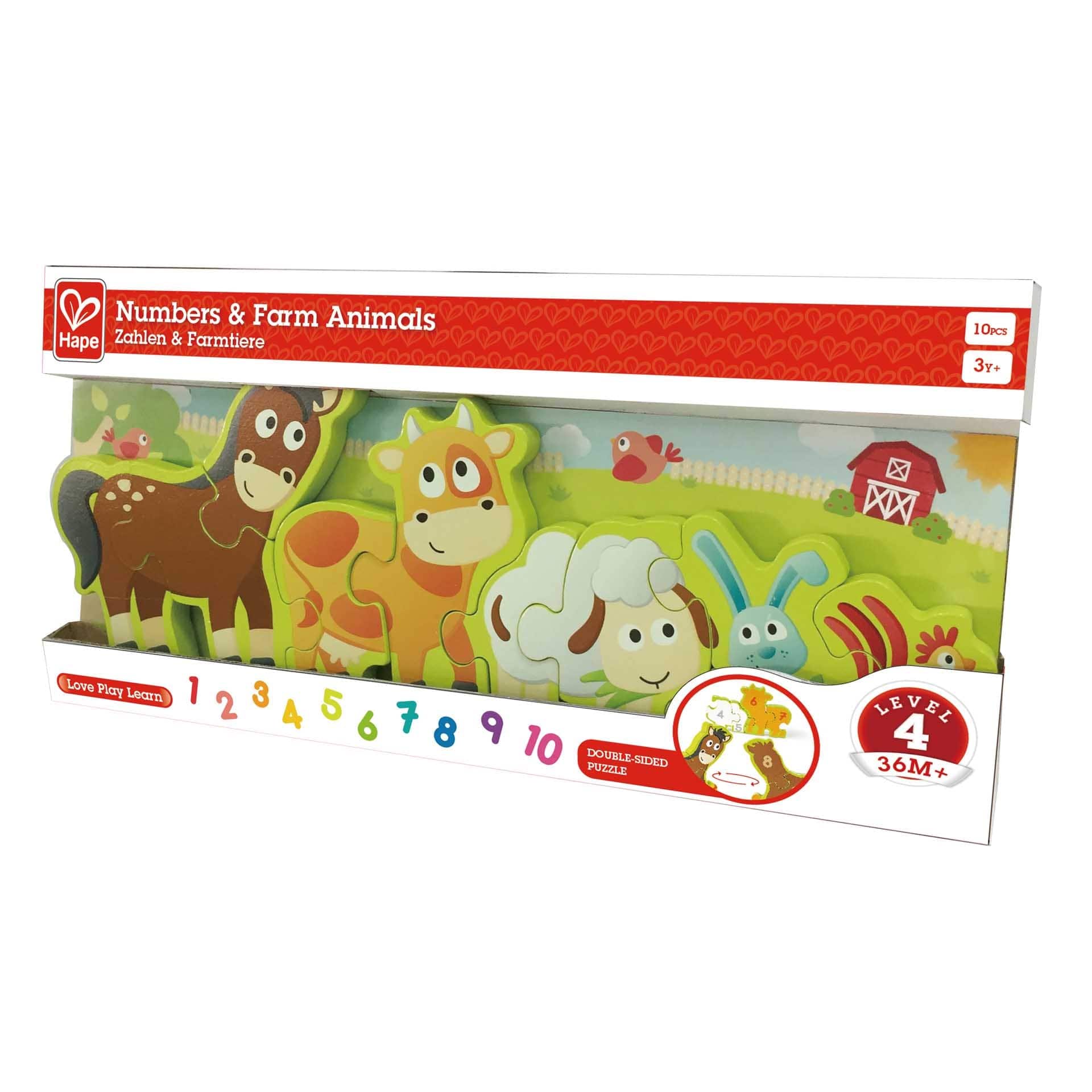 Hape Toys Numbers & Farm Animals