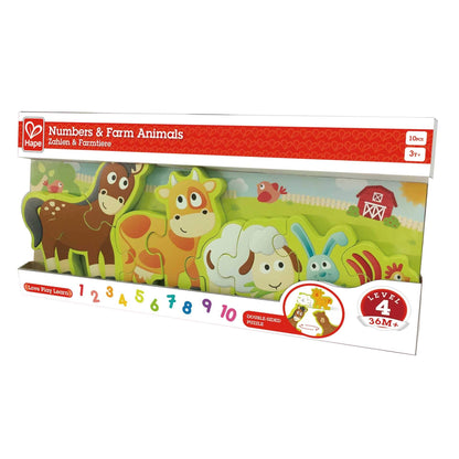 Hape Toys Numbers & Farm Animals