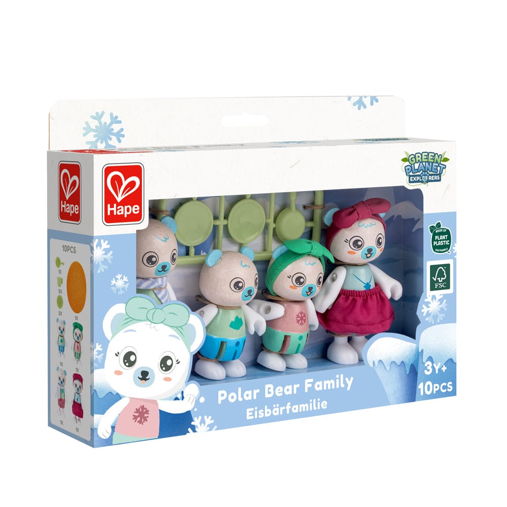 Hape Toys Polar Bear Family