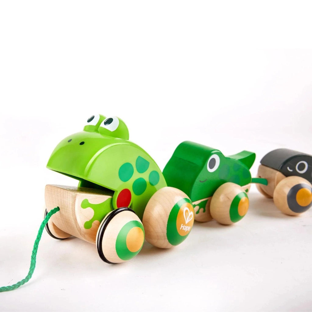 Hape Toys Pull-Along Frog Family