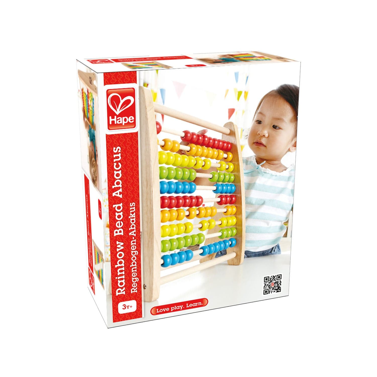 Hape Toys Rainbow Bead Abacus