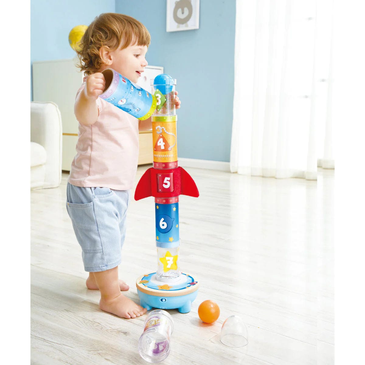 Hape Toys Rocket Ball Air Stacker