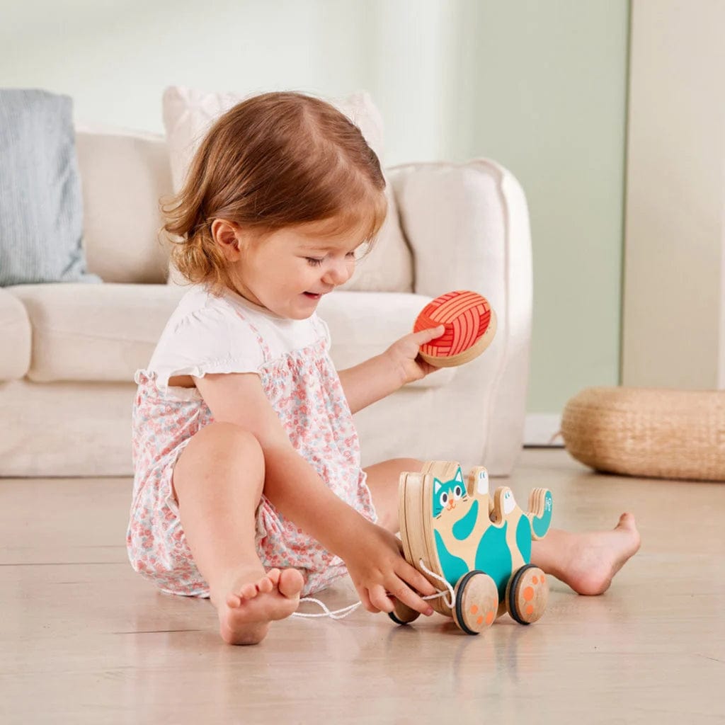 Hape Toys Roll & Rattle Kitten
